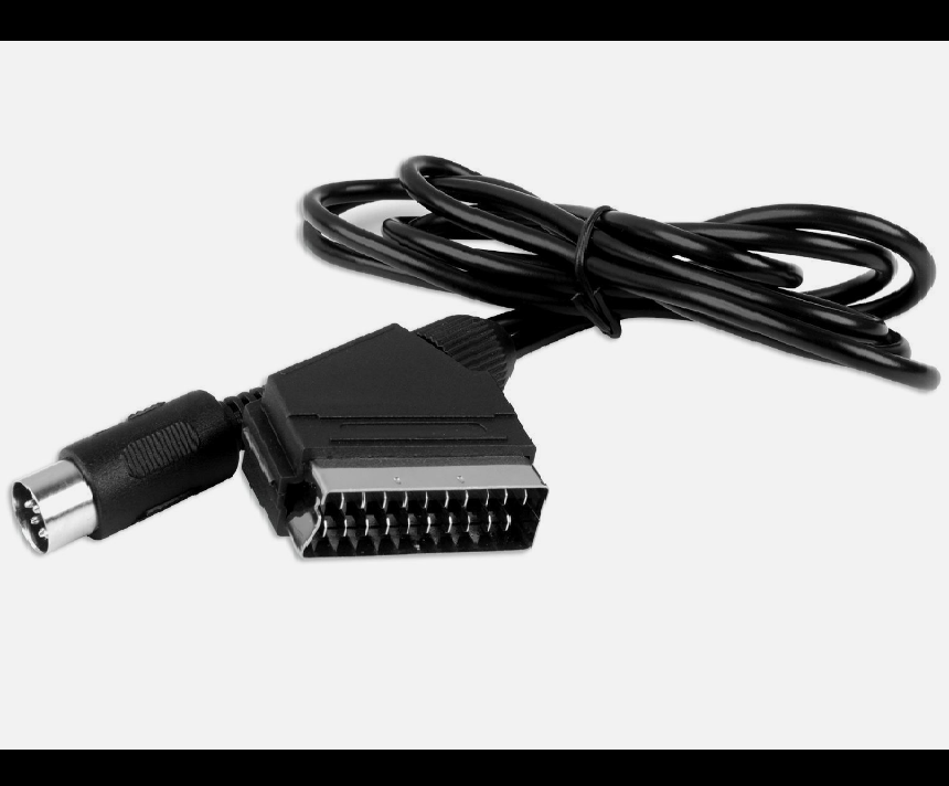 LKCL949 RGB Scart AV TV a Cabo Chumbo para Sega Mega Drive 1 Sistema Mestre