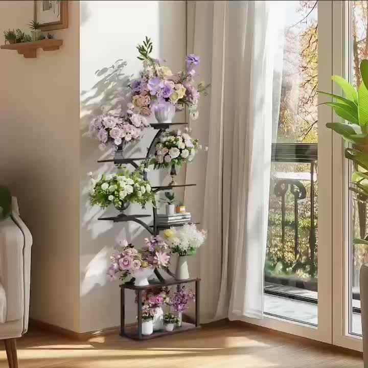UNHO Garten-Rankgitter fr Kletterpflanzen: 2er-Pack Topfpflanzen, Gemse,  Blumen, Terrassen-Metall-Drahtgitter-Paneele 210x50cm