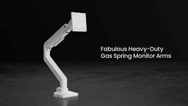 LDT69-C024P Heavy Duty Monitor Arm 黒 LDT69-C024P Heavy Duty Ultrawide Dual Monitor Arm Stand for 17