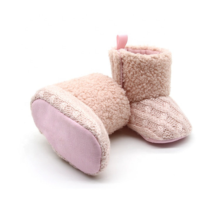 Быстрая доставка; Носки из овечьей шерсти с мягкой подошвой; Модельные ботинки для маленьких девочек