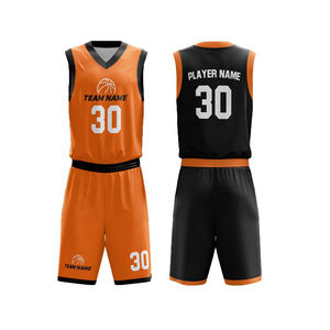 black and orange nba jersey