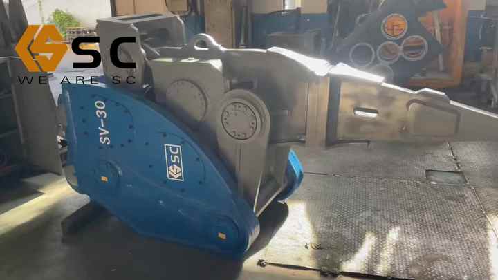 Double Motor Vibro Ripper for 80-120 Ton Excavators - SC SV40
