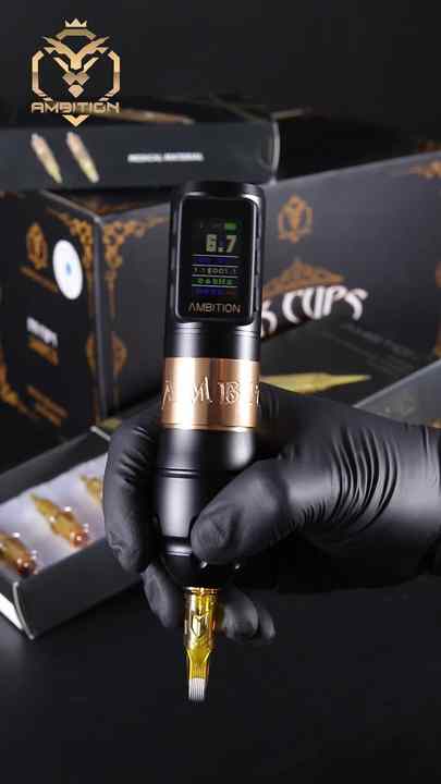 Ambition Vibe Max Tattoo Pen Machine - Professional & Wireless
