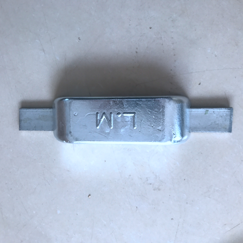 ASTM B418-95 99% Pure Zinc Anode Ingots Anti Corrosion Aluminum Zinc Magnesium Anode
