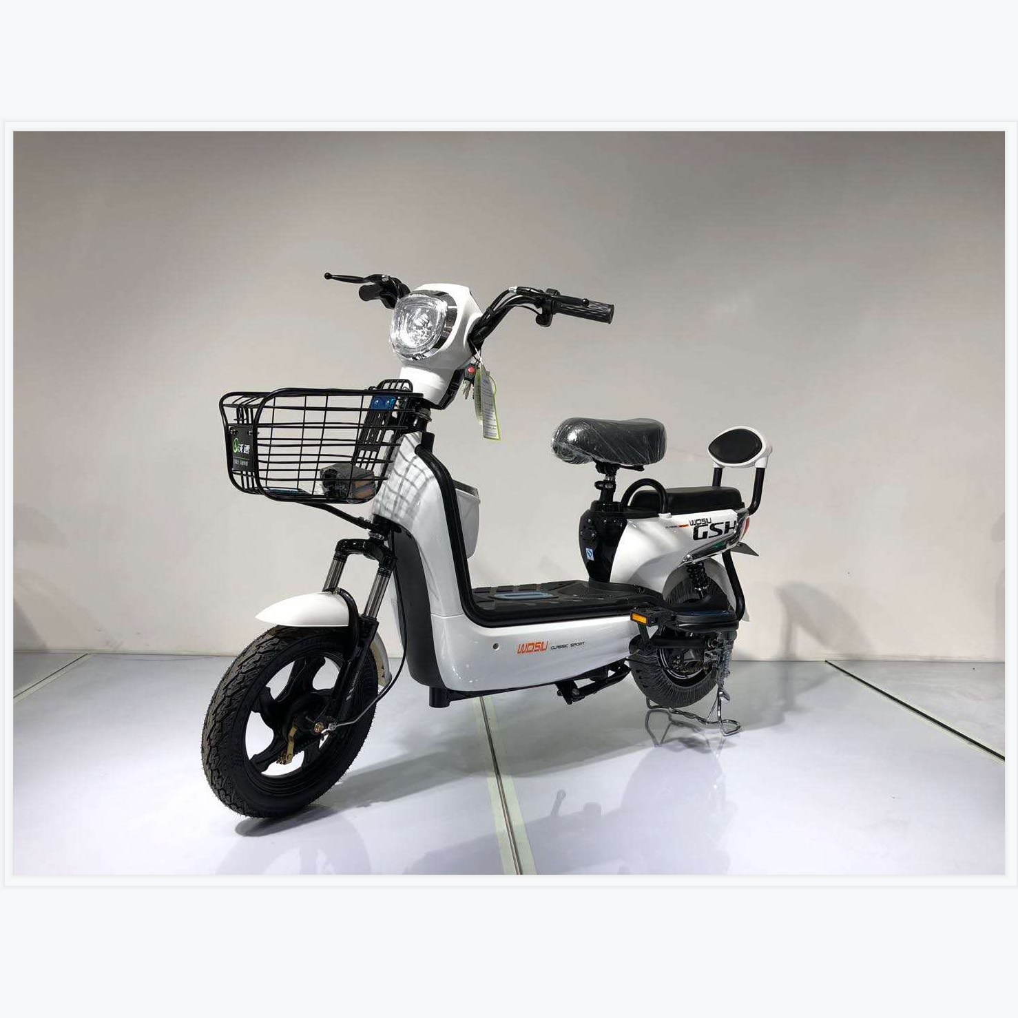 48V двух местный e-велосипед, способный преодолевать Броды для продажи с педалями