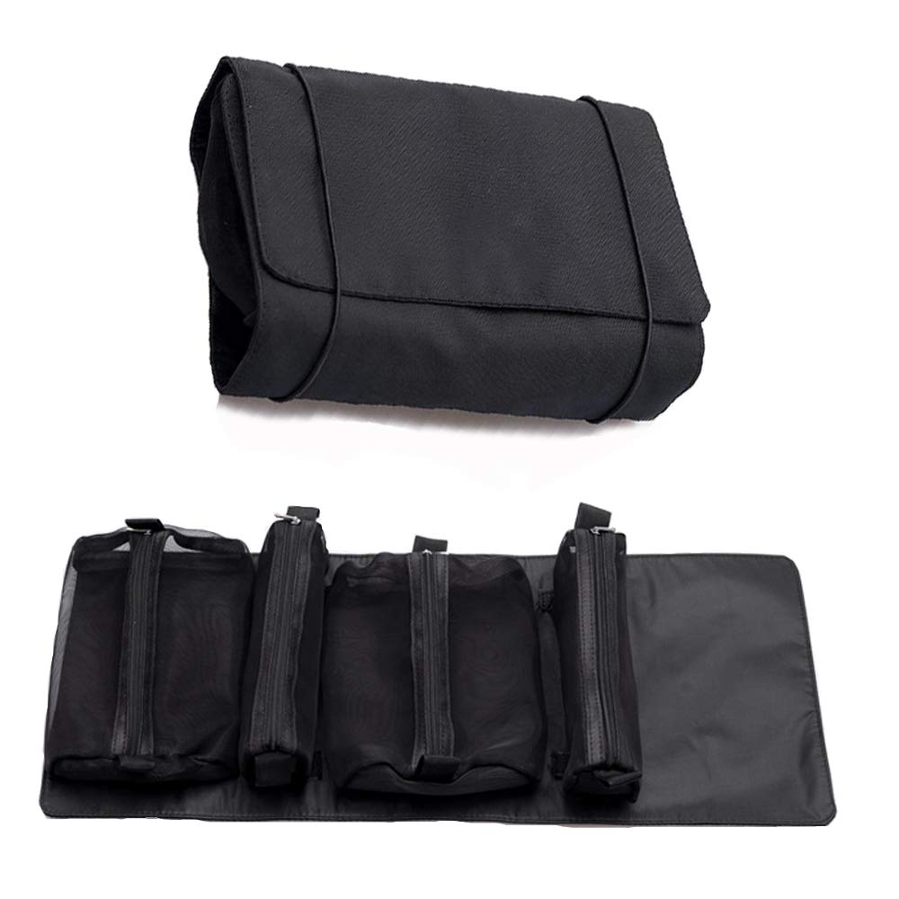 Borsa da toilette da viaggio Custodia per trucco portatile Cosmetici Articoli da toeletta Organizer per riporre il trucco Borsa personale Dopp Kit