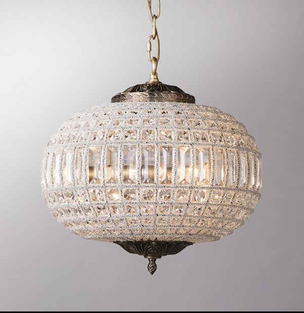 室内装饰高吊灯挂件地球仪水晶吊灯灯照明吊灯