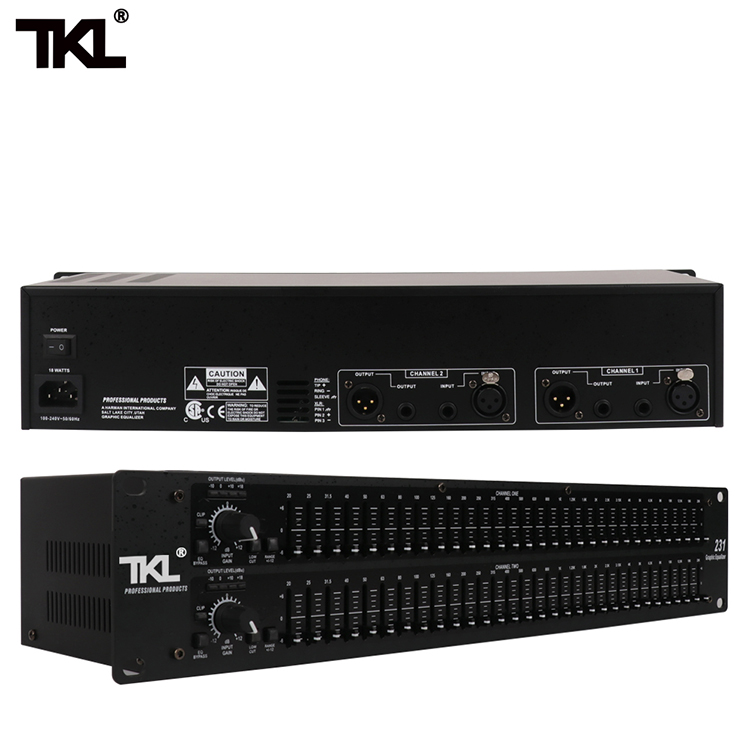 TKL EX3000 2 channels Sound Audio Exciter Processor speaker management pro audio processor protea pro stage audio equipment