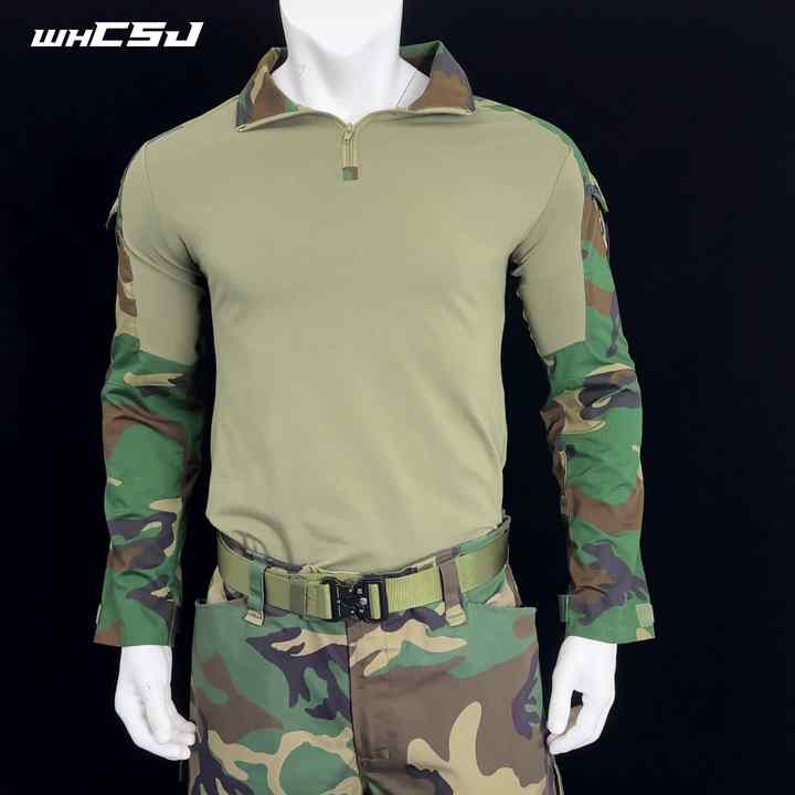 Traje táctico de rana G2 en ACU Camuflaje Gobi Jungle Camisas