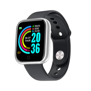 y68 d20 smartwatch monitor de pressão arterial masculino coração rhythm