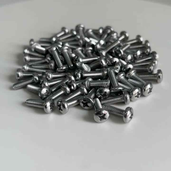 5 Stück M4 / M5 4-60 Mm Kreuzschlitz-Pilzkopfschrauben, Edelstahl 316