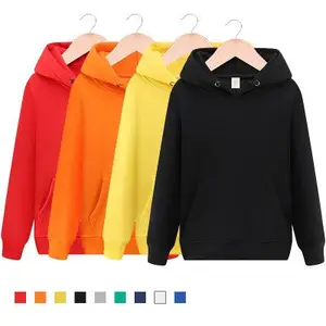 Wholesale New Pullover Blank French Terry Cotton Hoodie 