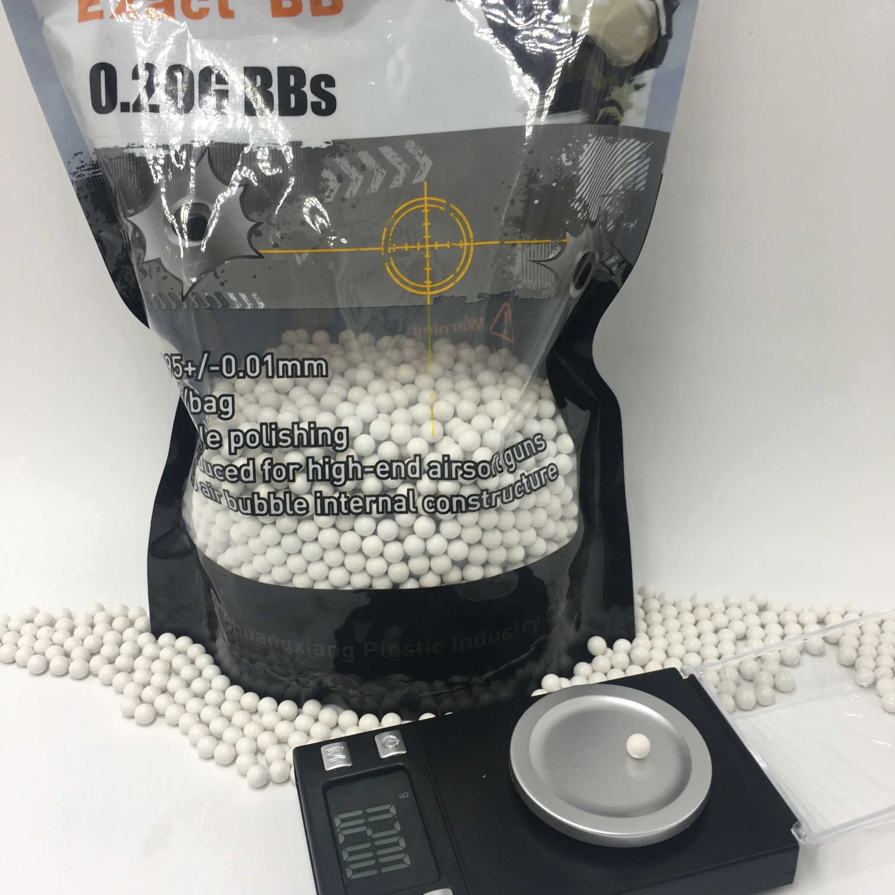 High Quality 6 Mm BB 0.2 Airsoft BBS - Eco-Friendly & Smooth