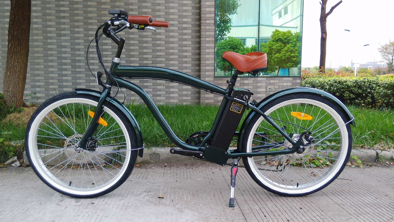 中国便宜的26英寸电动沙滩巡洋舰自行车,带en15194