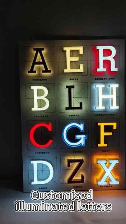 Stainless Steel 3D Alphabet Billboard - Waterproof LED Signage