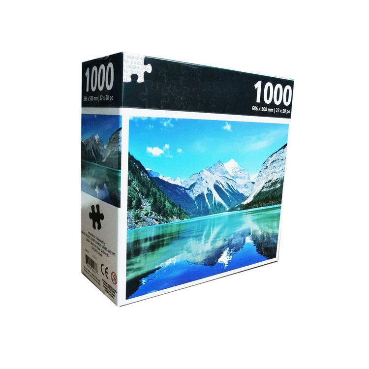 Трендовый пазл из бумаги, Рождественский дизайн, 1000 шт. в наборе, детские игрушки