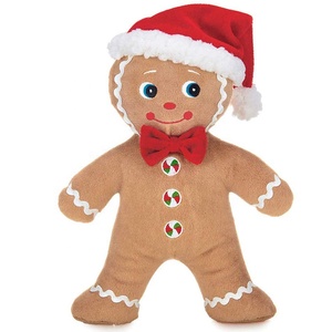 large plush gingerbread man