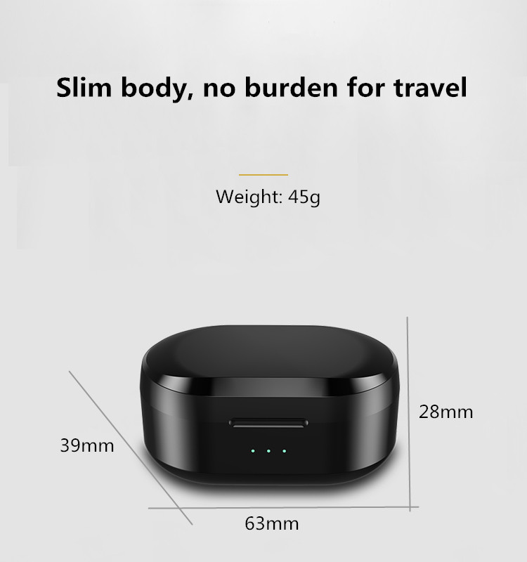 Volume Control True Wireless ANC Earbuds Bluetooth 5.0 CE ROHS Certificate