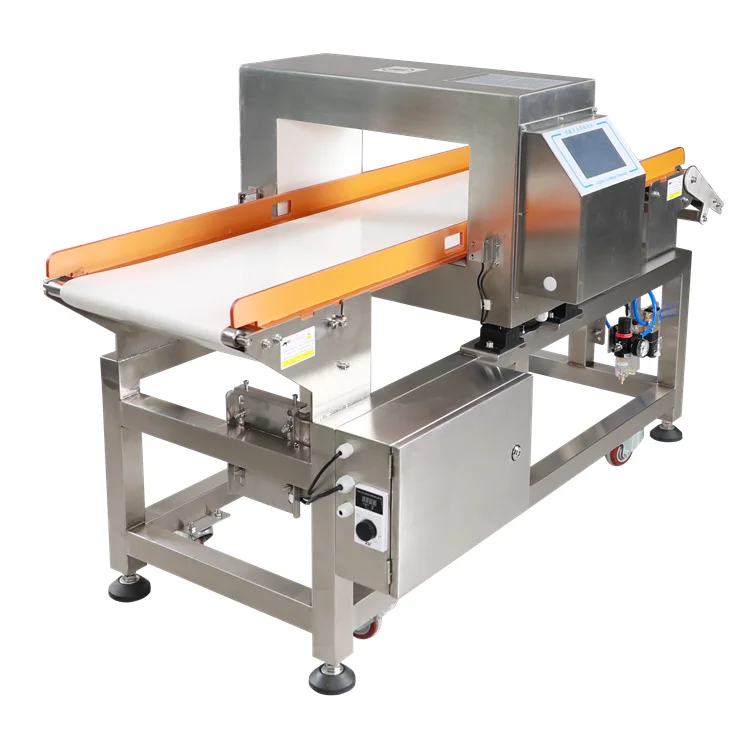 Factory Wholesale food metal detector food industry metal detection machine with automatic reject