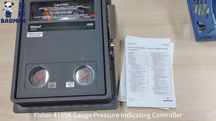 4195kbe R Controller Fisher 4195K Gauge Pressure Indicating Controller for On/off Control