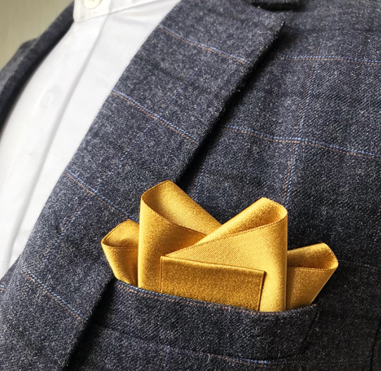 Мужской платок шарф моющаяся Маска Набор Шелковый платок ручное полотенце Карманный платок для мужчин