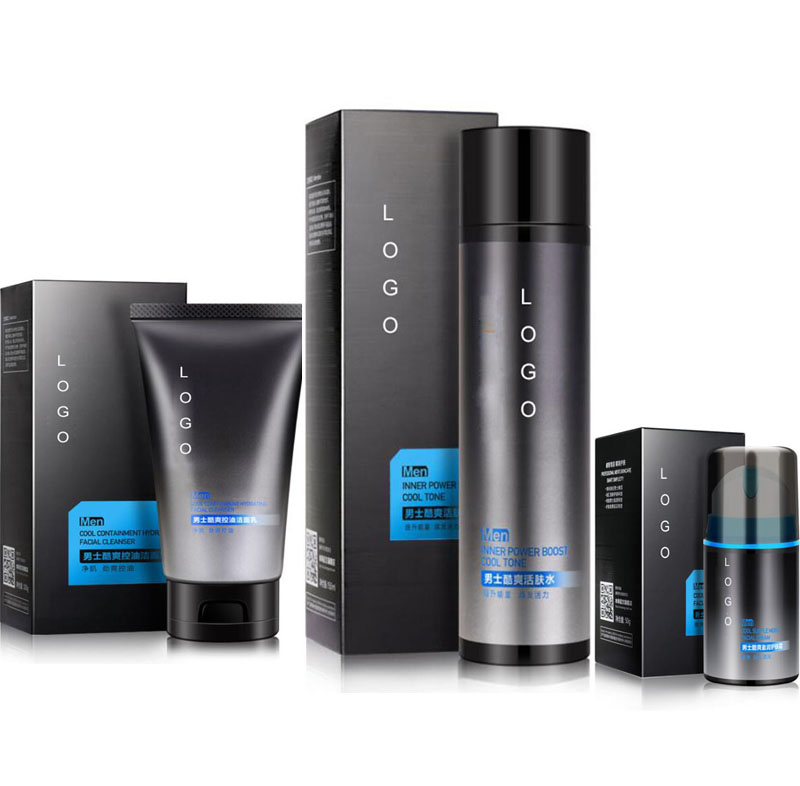 Мужской набор для ухода за кожей, Органическая частная этикетка