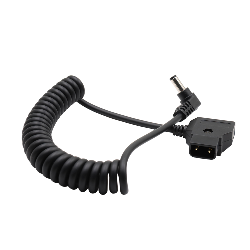 ISO9001 Rubber Spiral Power Cord , Camera Charging Spiral Cable Wire