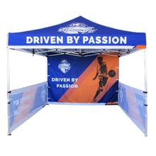 Custom 3x3m trade show event outdoor food tent roof top tent with luxury hanging hotel