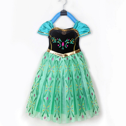 Frozen Frozen Princess Dress Halloween Dress Skirt Performance Costume Spot