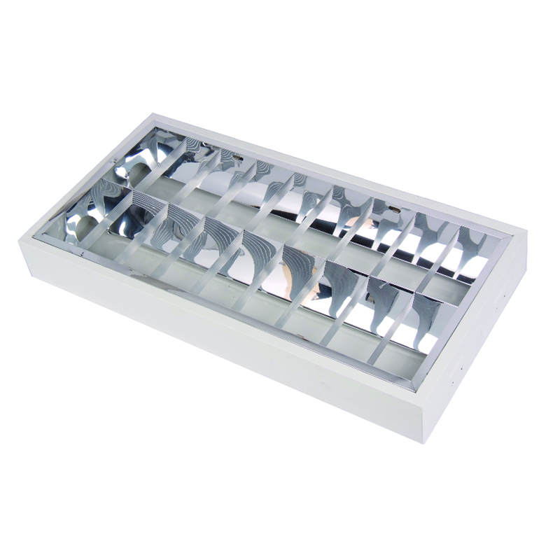 Потолочный светильник с двойной трубкой, люминесцентный Светильник T8