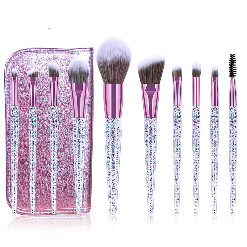 Набор кистей для макияжа глаз, набор для макияжа с блестками и сыпучим песком, 10 шт.