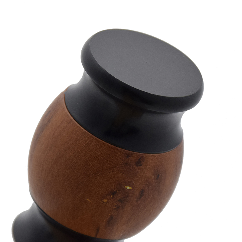 Brocha de afeitar con mango de madera para barba, nuevo estilo, para uso en viajes de sal&oacute;n, brocha de afeitar para limpieza de barba Facial