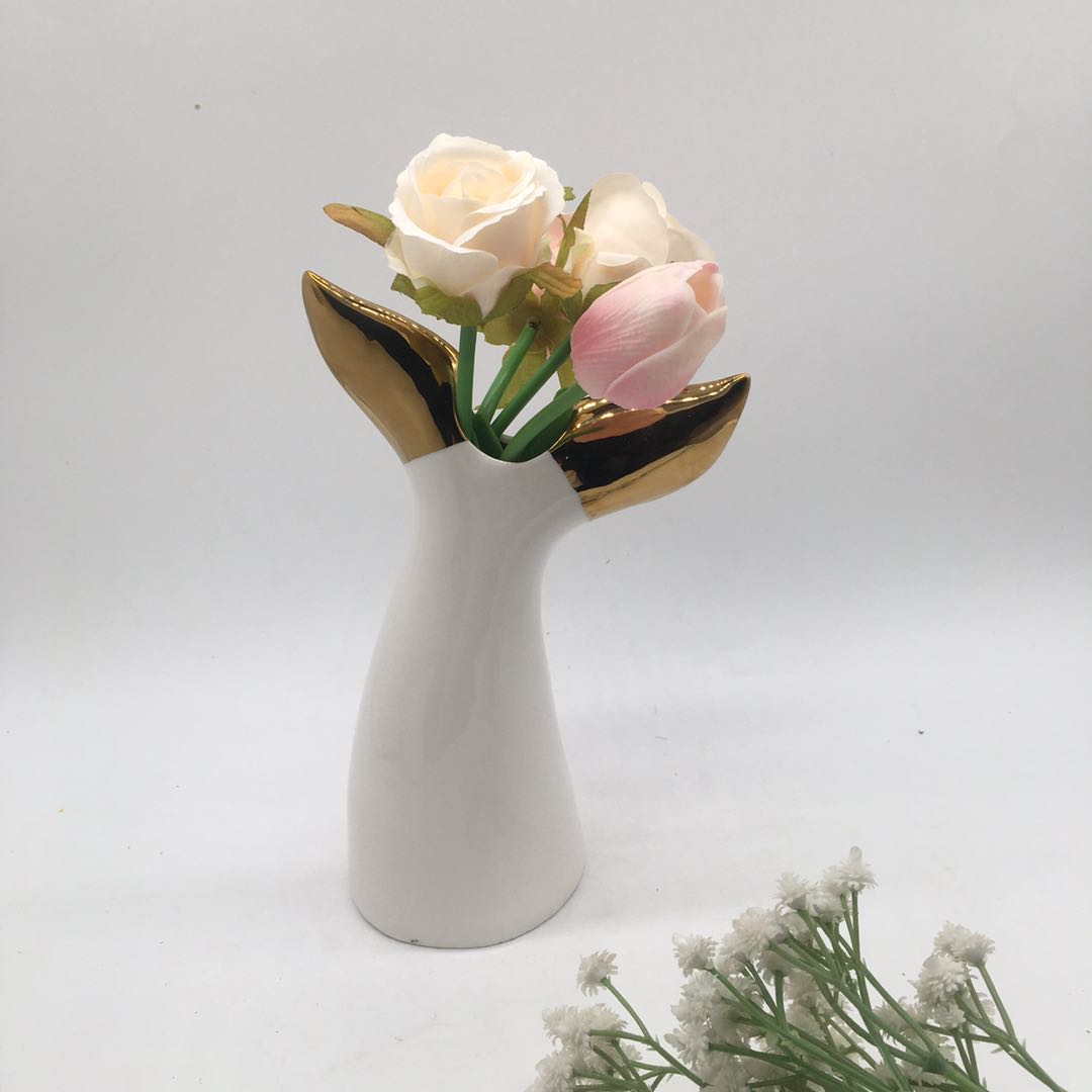 Горячая распродажа! Фарфоровый кулон в форме рыбы ваза для цветов