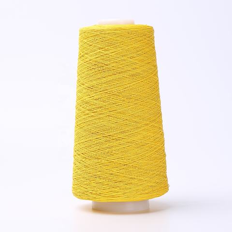 纸纱线黄色纸纱丝带