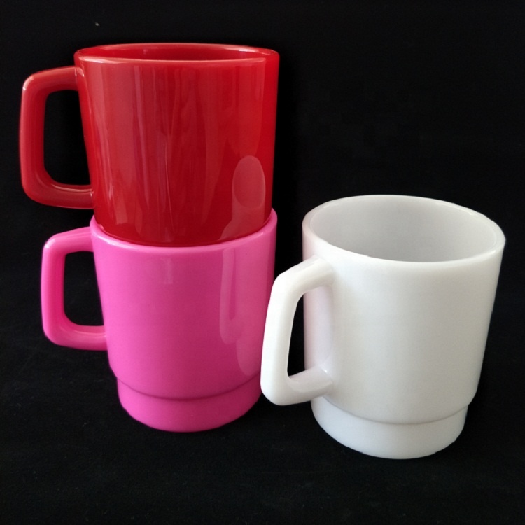 Заводская небьющаяся многоразовая цветная кофейная кружка