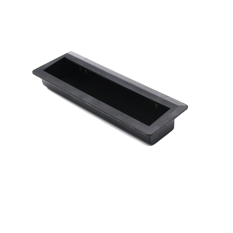 Встраиваемая невидимая ABS ПВХ мебель железный шкаф пластиковая ручка