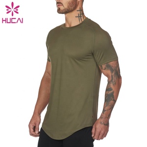Llano Blanco Camiseta para Hombres Deporte Street Estilo Casual poliéster de tacto suave gimnasio Tees