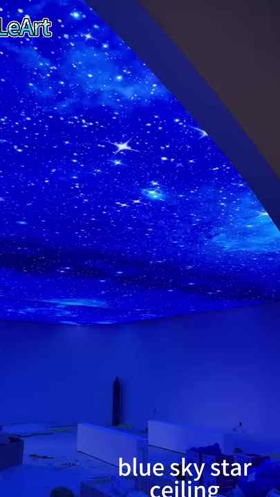 Leart PVC Ceiling Tiles 600*600 7mm - Night Club 3D Wallpaper