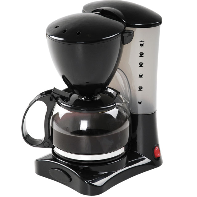 Desung Автоматическая 6 чашки 0.6L стекло Jar пластик корпус мини капельного кофе Maker