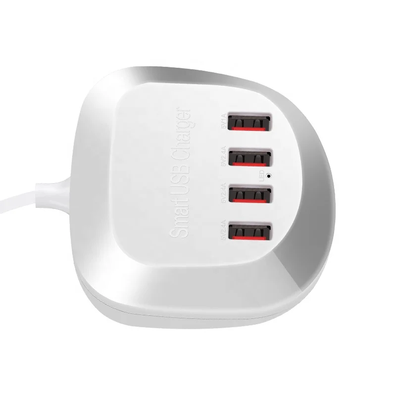 Выход 5v4A четыре порта для зарядного устройства USB