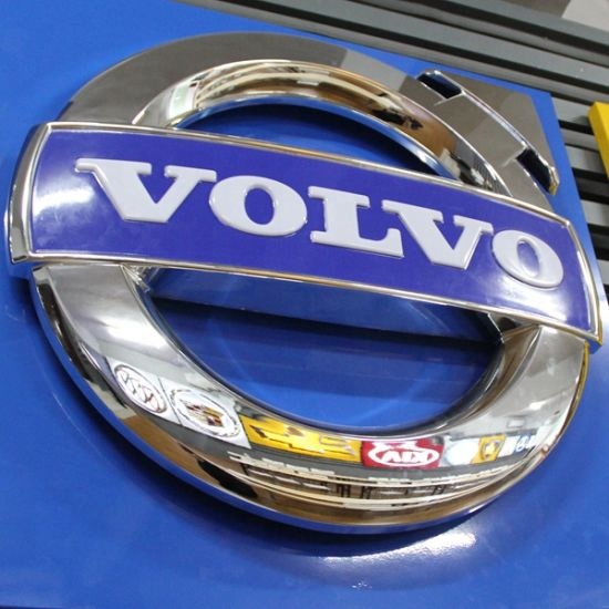 4S Shop Signage Chrome Frontlit Led Acrylic Face Vacuum Coating Car Logo