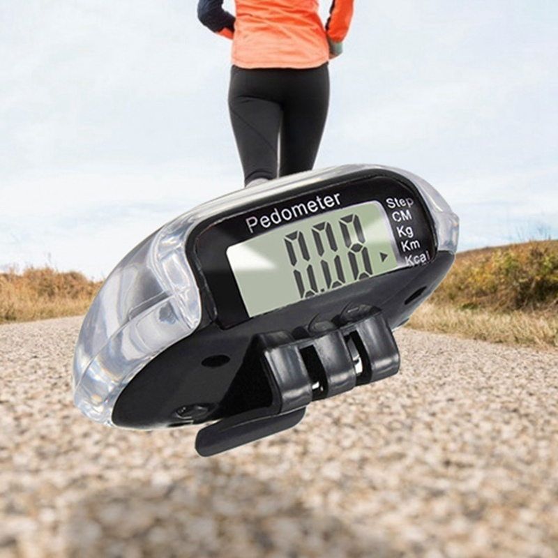 迷你数字多功能防水计步器步运动卡路里计数器步计步器