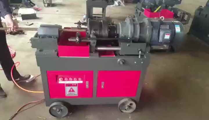 Hydraulic Through & Infeed Thread Rolling Machine Thread Making Machine ...