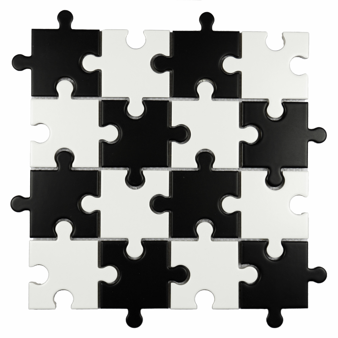Puzzle Mosaic Jigsaw Wall Decoration Ceramic Mosaics Tetris Ceramic Floor and Wall Tiles