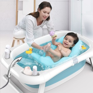 baby bath tub with digital thermometer