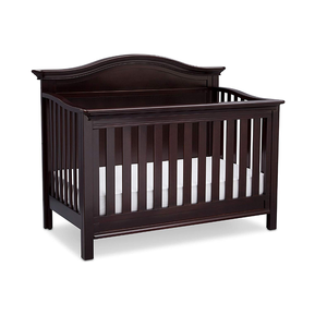 dark wood cot