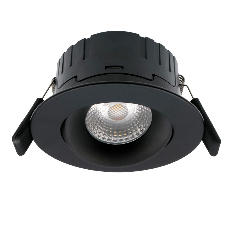 Австралийский стандарт, сертификат SAA, Новый точечный светильник переменного тока 10 Вт, без мерцания, встраиваемый вырез 90 мм, COB светодиодный потолочный светильник