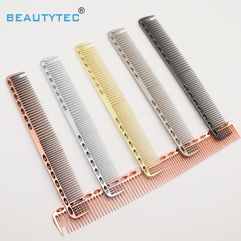 高品质黑色直发梳子头发造型美发防静电abs梳子理发理发