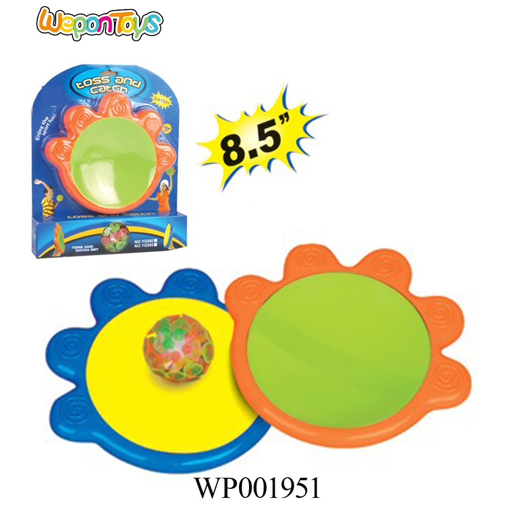 Горячие продажи фитнес-мяч спортивный комплект 8.5 Дюймов Игры Липкий поймать мяч игра