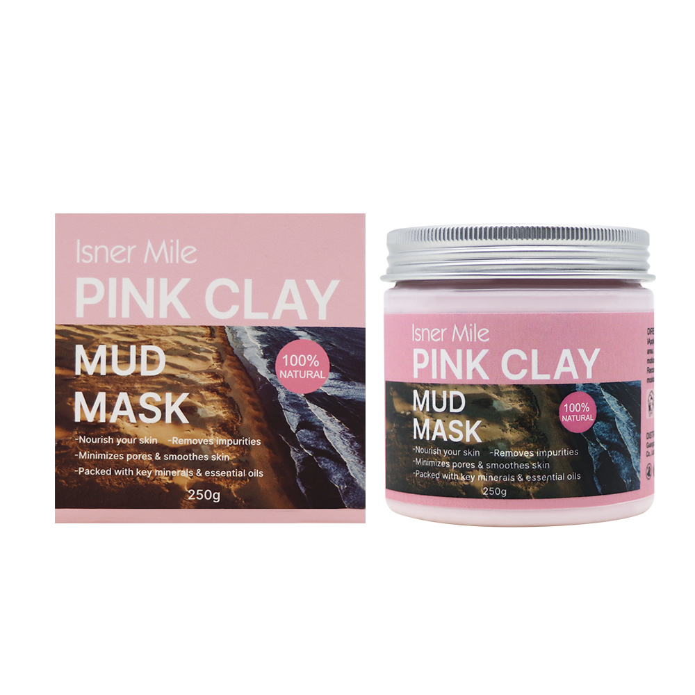 MISSY OEM/ODM Private Label Natural Organic Rose Essential oil Mud Mask Facial Organic Mask